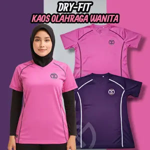 Baju Olahraga Wanita Sporty Dryfit Terlaris || Baju Olahraga Wanita Lengan Panjang Nyaman Atasan Bodyfit Yoga Gym Fitness