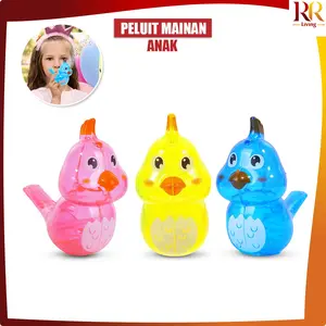 [COD] RR M382 Mainan Anak Peluit Burung Whistle Bird Edukasi Balita / Whistle Peluit Mainan Anak Lucu Toy Isi Air Suara Burung Dengan Tali