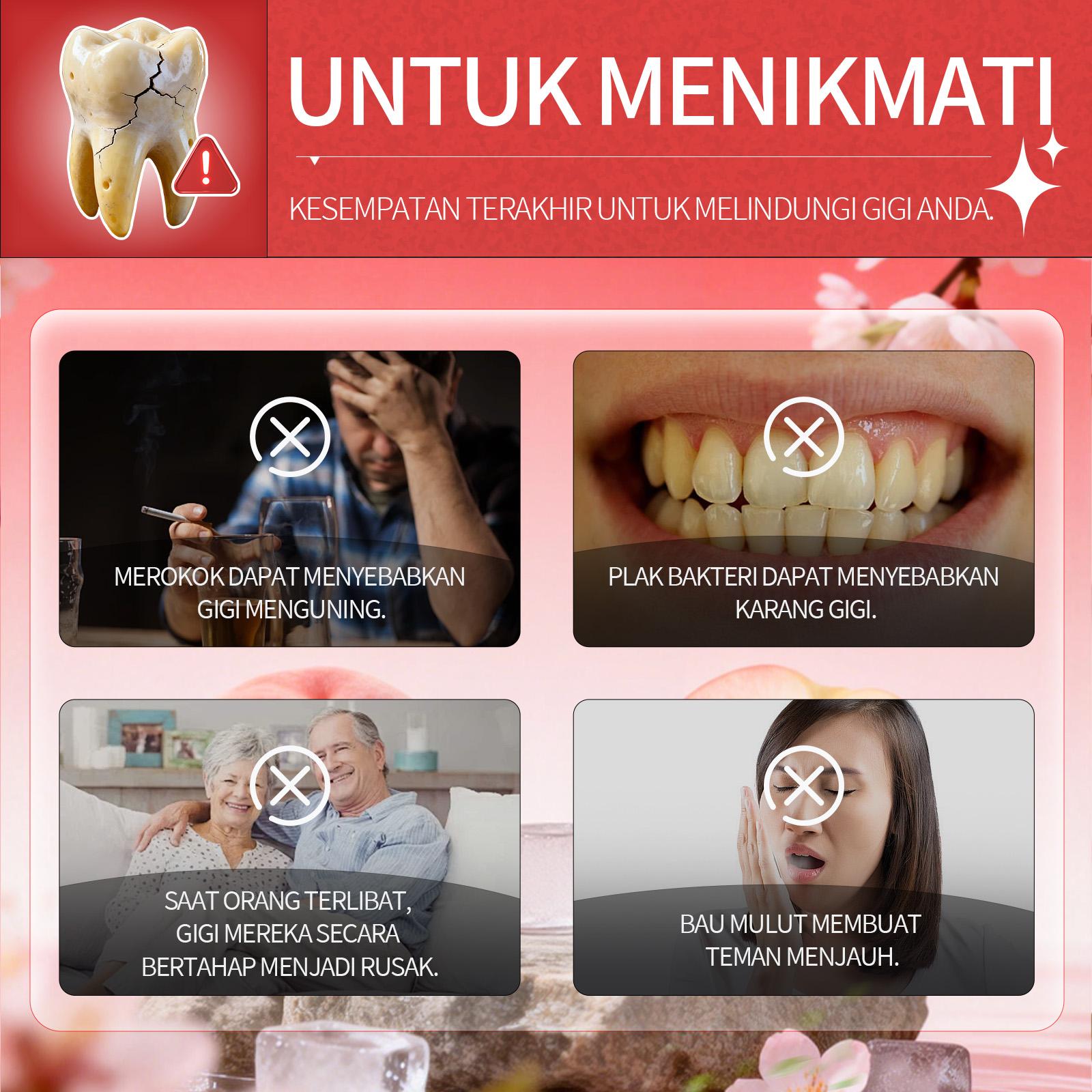 【Pengiriman acak merah biru】Pro Pasta Gigi Pemutih Baking Soda Plus Mint Alami 120g, BPOM, Menghilangkan plak gigi, Melindungi dari gigi berlubang, Merawat gigi, Menyegarkan napas. [BISA COD]