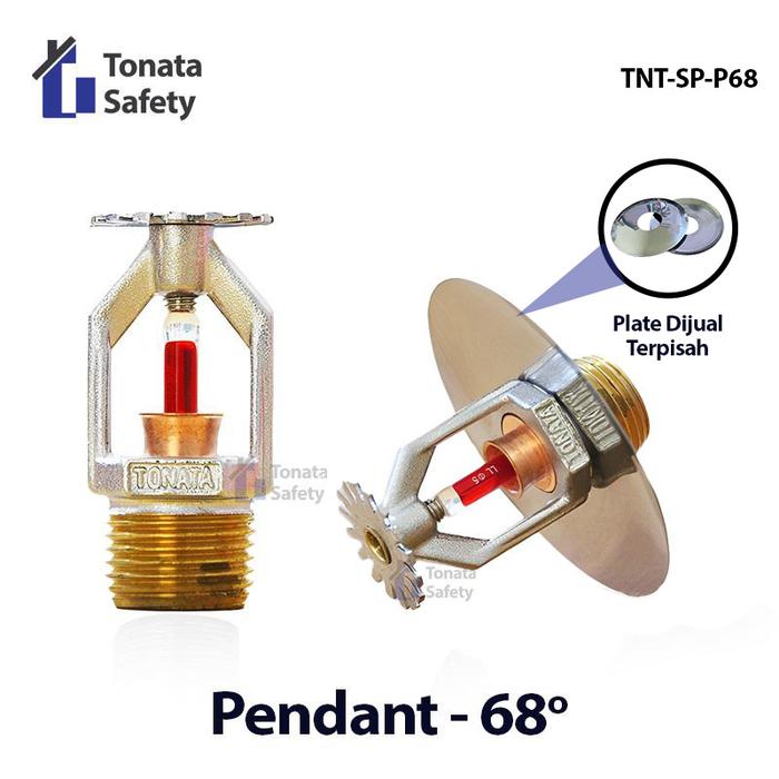 Gambar Sprinkler Pendent 68°C Tonata / Kepala Sprinkler Pemadam Kebakaran / Fire Sprinkler Head Pendent Type / Sprinkler Otomatis Sistem Proteksi Kebakaran / Aksesoris Instalasi Sprinkler Gedung & Industri / Perlengkapan Fire Protection System dari Tonata Indonesia Kab. Tangerang Tokopedia