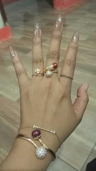 Product Review of [CO ETALASE INI BONUZZ ANTING MUTIARA!!] BESTSELLER GELANG MUTIARA DAN CINCIN SEPAKET DAPAT SERTIFIKAT from u**7 0