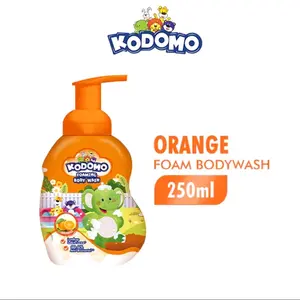 Kodomo Sabun Mandi Busa Bayi Rasa Jeruk 250ml - Produk Perawatan Bayi yang Lembut dan Aman