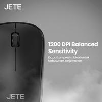 Gambar Mouse Wireless JETE MS105 Mouse 1200 DPI 3 Level Mouse Tanpa Kabel USB Dongle Silent Click Mouse Kantor Komputer Laptop Windows For Macbook dari JETE Peripheral Kota Administrasi Jakarta Pusat 4 Tokopedia