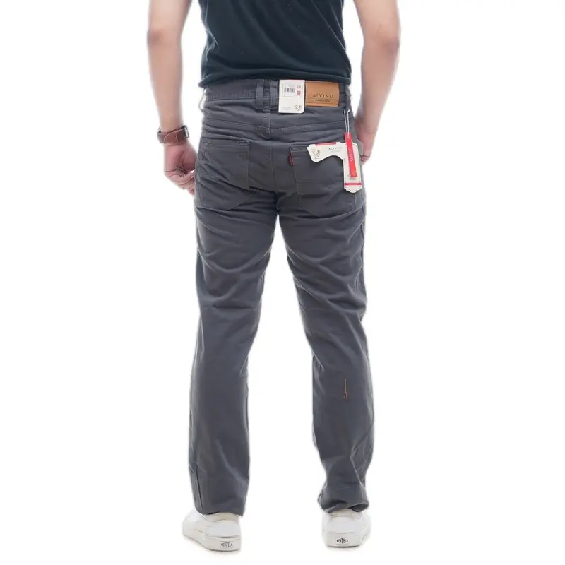 Celana ALVINO / Celana Kanvas Tebel ALVINO Original 100% Panjang Pria 6