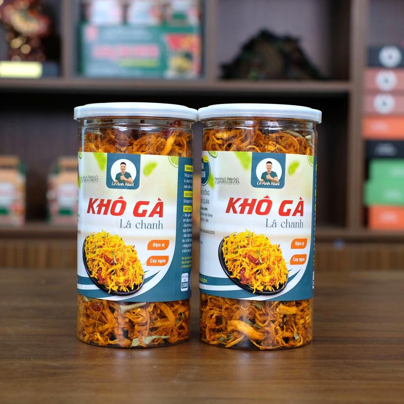 Combo 500g khô gà lá chanh