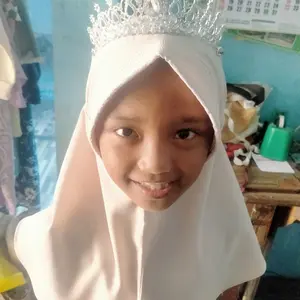 YADORNOS Tiara Mahkota Kristal Berlian Imitasi Bentuk Tetesan Air untuk Pernikahan-Tiara Mahkota Berlian Kristal Berkualitas Tinggi -Tiara Logam Murni Yang Kokoh