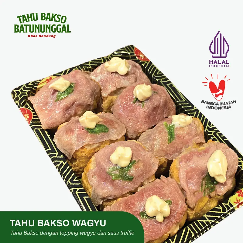 Tahu Bakso Batununggal Wagyu Truffle Mayo Oleh Oleh khas Bandung 0