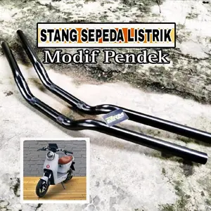 Stang Pendek Stir Sepeda Listrik Universal