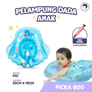 PICKA BOO Pelampung Dada Renang Bayi Swim Trainer Training Ban Renang Bayi