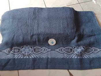 Product Review of Handuk Mandi Dewasa Ukuran 70-140cm bahan Combed Cotton,DLNF-4 from Y**7 2