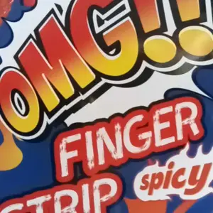 MAKANAN OMG FINGER JUICY STRIP 1 PACK ISI 30 PCS