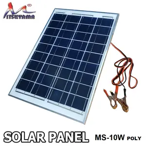 Solar Panel Tenaga Surya - papan Solar Panel 10W polycrystalline