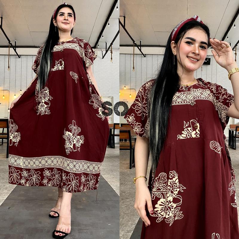 Daster Cibi Jumbo Busui Ld 125 Bahan Rayon Premium Tebal 0