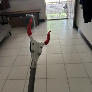 Grab Stick SILVER Bahan Stainless / Tongkat Ambil Sambah / Tongkat Tangkap Binatang