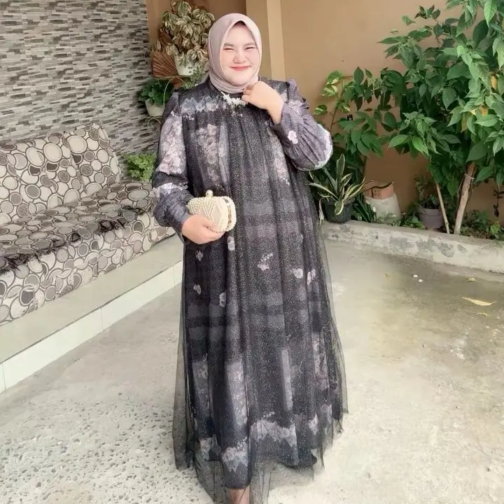 Elena Dress Jumbo Ld 110 130 dan 140 cm Elena Dress Jumbo Ld 110 130 dan 140 cm