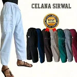 ISI 3 PCS CELANA SIRWAL DEWASA DAN ANAK ANAK CELANA KOMPRANG CELANA PANGSI FASHION