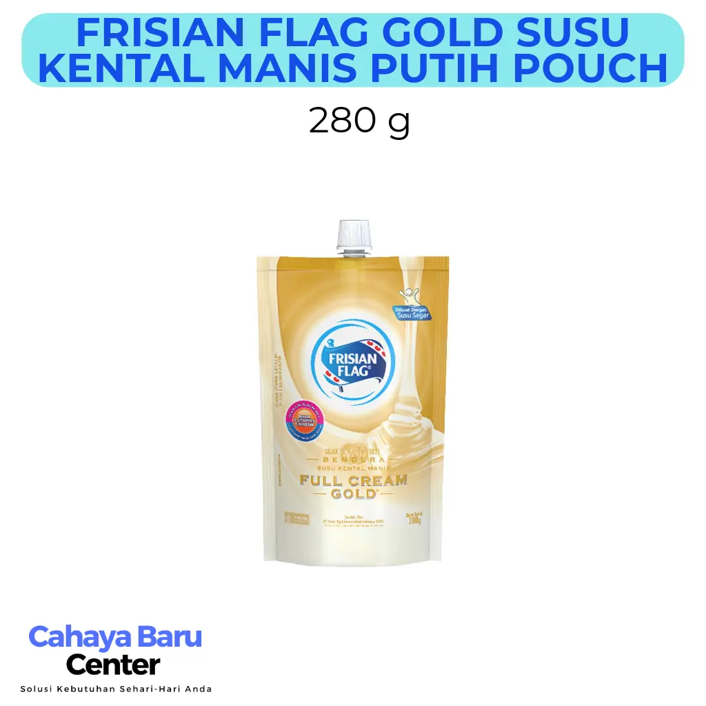 FRISIAN FLAG Kental Manis Full Cream Gold Pouch 280 g