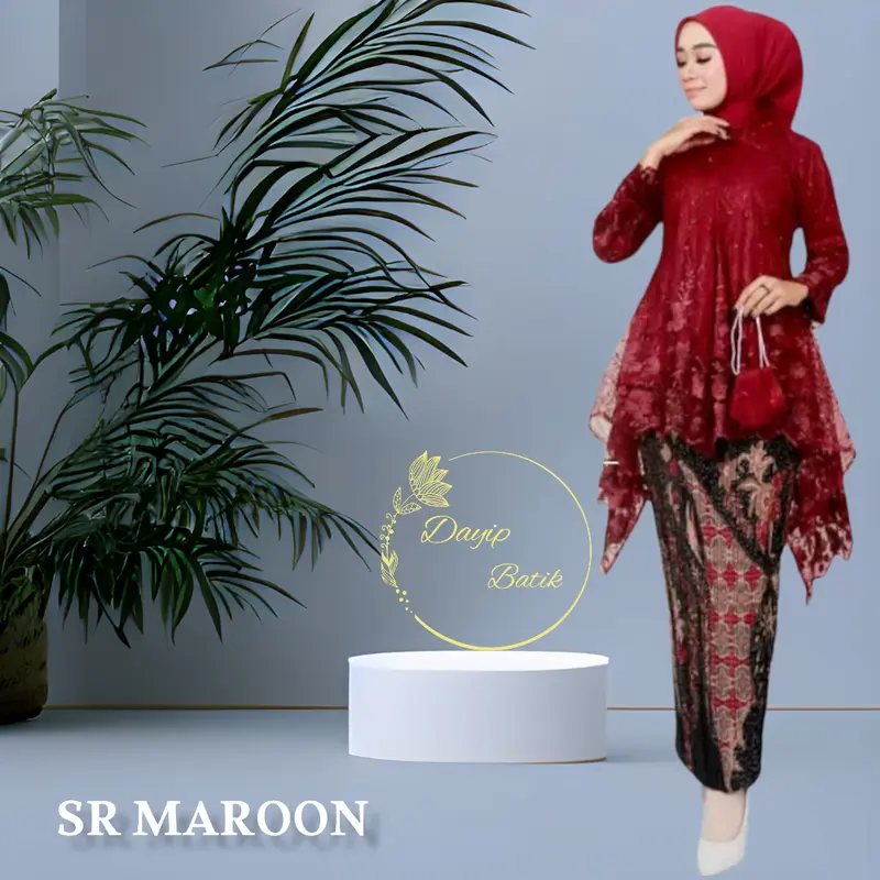 REAL PICT ROK PLISKET BATIK / ROK PLISKET / BAWAHAN KEBAYA / ROK KEBAYA / ROK WISUDA / RAGAM MOTIF / ROK PLISKET BATIK Wanita Panjang Muslim Dewasa Katun 2