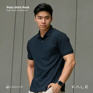 Kale Park Polo Shirt Cotton Viscose Slim Fit | Dark Series