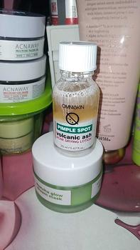 Product Review of Volcanic Ash Pimple Drying Lotion 20ml - PIMPLE SPOT VOLCANIC ASH- OBAT TOTOL JERAWAT from o** 0