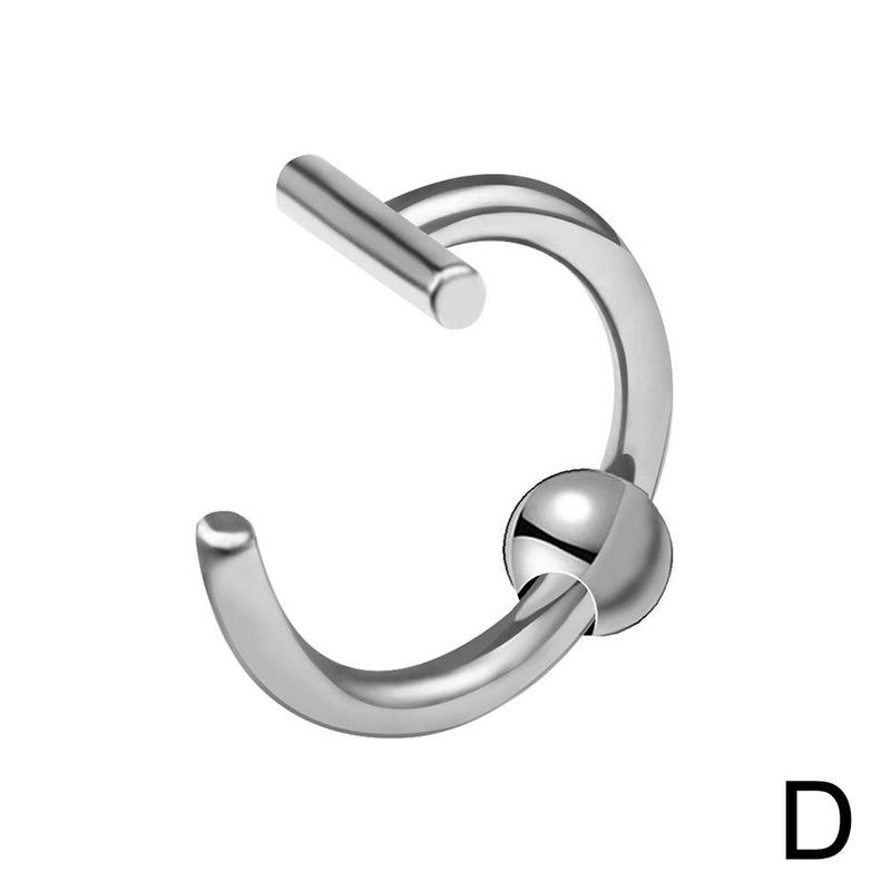 Product Introduction of Lip Ring Magnet Fake Piercing Lip Ring Fake Piercing Lip Clip Fashion For Women Men U2M7 40