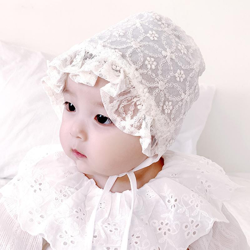  Mũ Xô Ren Dễ Thương Cho Bé Mũ Cotton Thoáng Khí Cho Trẻ Sơ Sinh Mũ Che Nắng Panama Cho Bé Gái Phụ Kiện Chụp Ảnh Cho Trẻ Sơ Sinh 0-6 Tháng Mùa Xuân Và Mùa Hè 