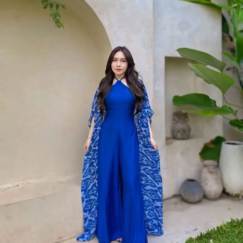 jamsuit set outher mewah liburan Twill Katun premium 2