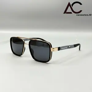 Kacamata Sunglasses Aviator PD8264 Lensa Polarized Anti UV-400 Protection - Kacamata Berkendara Siang dan Malam - Kacamata Kekinian 2026 Fullset