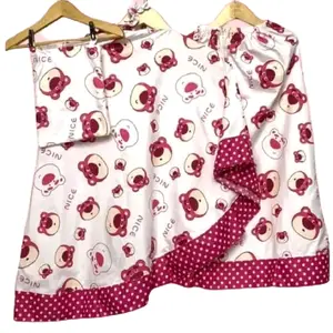 mukena karakter anak motif kuromi/ labubu size 1-9tahun Free tas