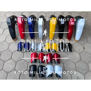SELEBOR SPAKBOR DEPAN SET COVER SHOCK YAMAHA 125z PNP FIZ FIZR FORCE1 JUPITER READY ALL WARNA