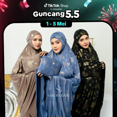 [New Launching] Sakura Baru - Mukena Hafizah Mimoza Lembut Mewah