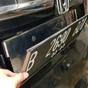tatakan / dudukan plat mobil cabut pasang semua jenis mobil