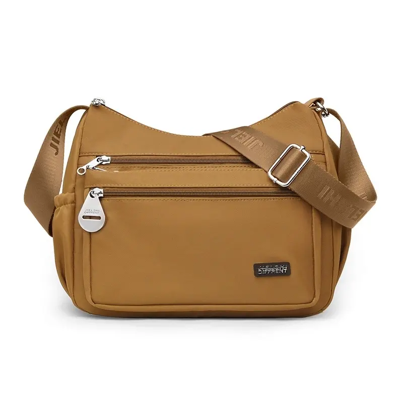 ￼Jielshi Tas Selempang Wanita 3760 -Slingbag Berbahan Parasut Premium Furing Full Embos 2