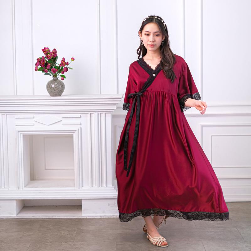 LADYBYDIANA MONALISA KIMONO Dailywear Ala Korea Bahan Silk Premium Busui Friendly Nyaman & Adem 2