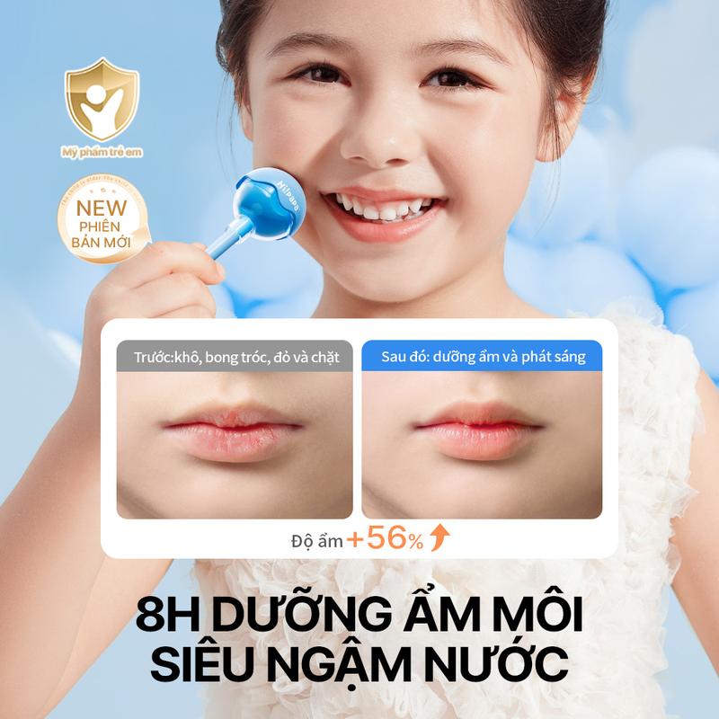 Hi!papa Son Dưỡng Môi Cho Bé Dưỡng Ẩm, Phòng Ngừa Khô Môi Nứt Nẻ,An Toàn Cho Mẹ Và Bé 3,5g 8