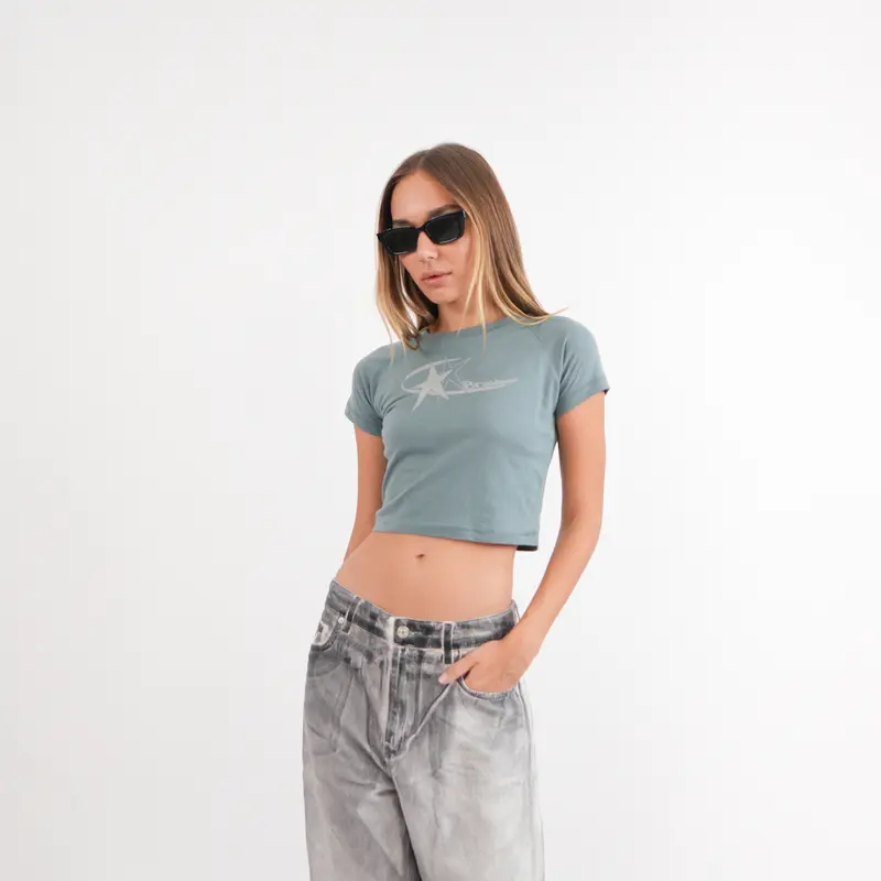 Brandywithme | Dalla Croptop - Croptee Slimfit Atasan Kaos Wanita vol.10 1