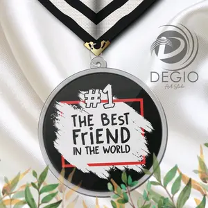 medali custom best friend ever in the world