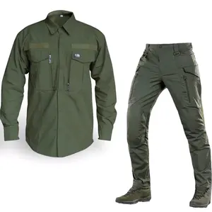 Setelan Kemeja Tactical W TAC PNJNG dan Celana W TAC Seragam Lapangan Keren - Wearpack, Safety Panjang