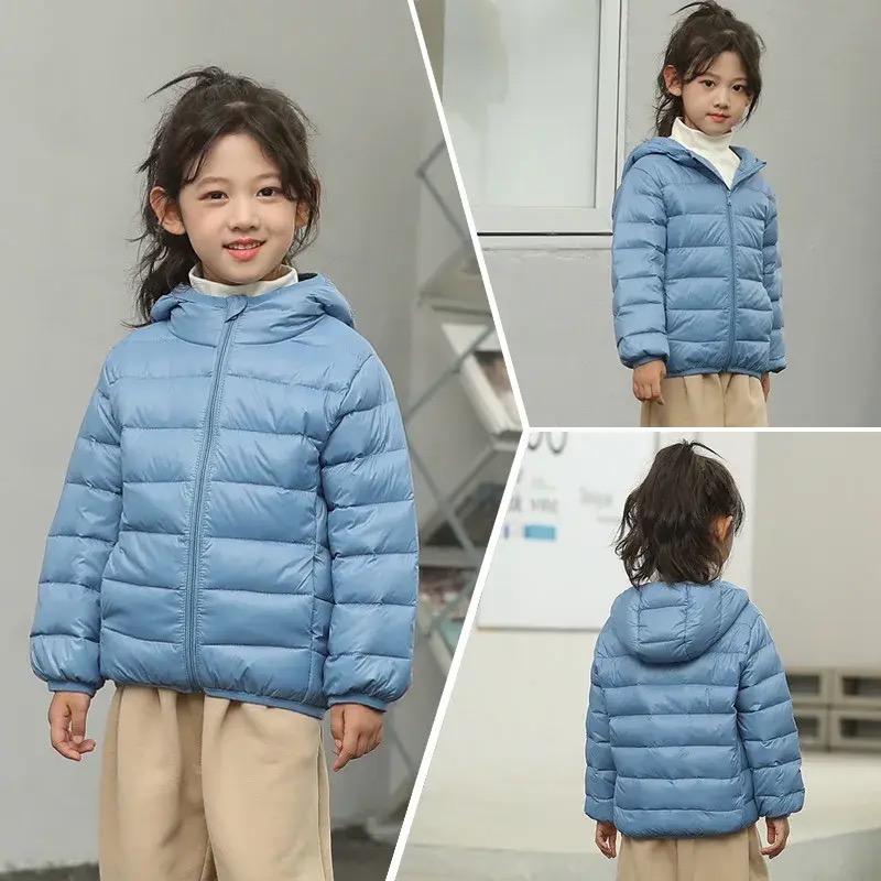 Product Introduction of jaket puffer kids / jaket anak gelembung usia 1-12 tahun hangat untuk sianak Perempuan size l (3-4th) ziper hitam jaket & mantel Abu Biru 2