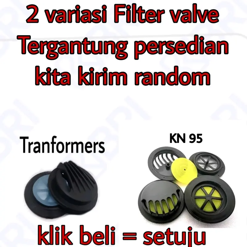 Masker Kain Fashion Viral Filter Valpe Dewasa 2