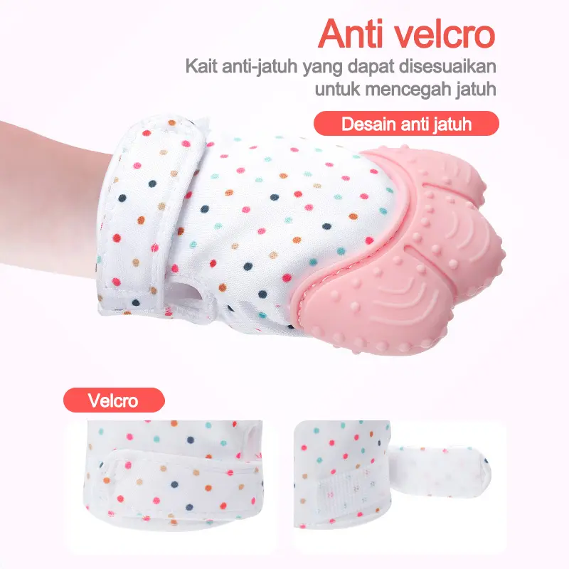 Teether bayi/NEW PRODUCT Sarung Tangan Teether Bayi/Mitten Baby Glove Teether/Sarung tangan baby teether L158 2