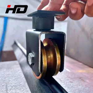 Roda New Heavy Duty Roda Sliding Super Original Universal 360 Bearing Comstir - Roda Pintu Geser 6cm 7cm 8cm - Roda Pagar Sliding Tebal & Anti Karat Anti Anjlog  Untuk Varian Rel U behel-As