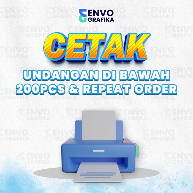 [100PCS] CETAK UNDANGAN DIBAWAH 200PCS DAN REPEAT ORDER | UNDANGAN PERNIKAHAN ELEGANT CUSTOM | UNDANGAN PERNIKAHAN MURAH MEWAH | CETAK UNDANGAN UNDUH MANTU | UNDANGAN PERNIKAHAN PAKAI FOTO 1