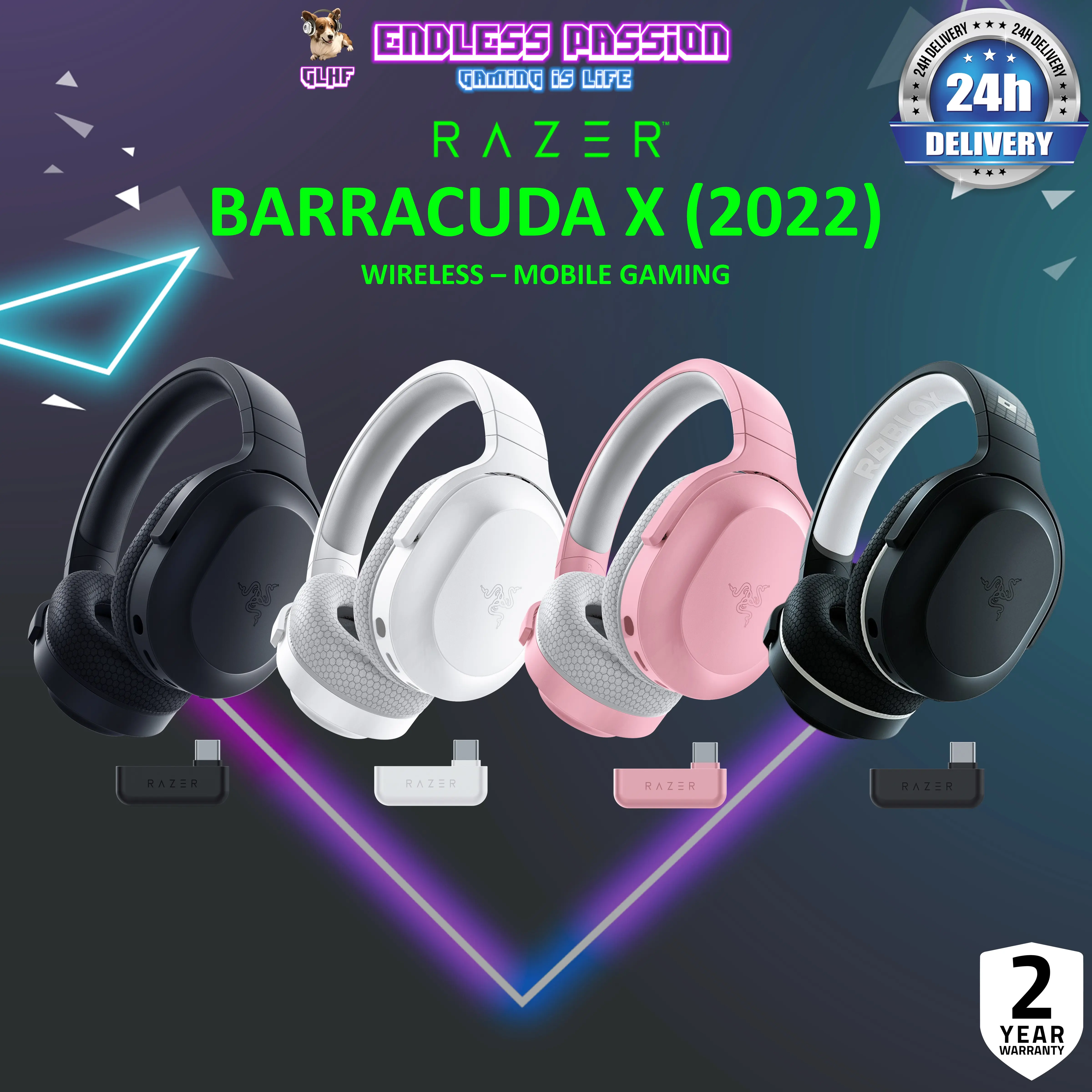 Razer Barracuda X 2022 Wireless Gaming & Mobile Headset