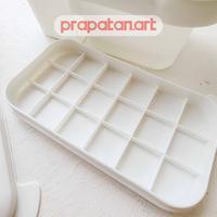 Gambar V-TEC Brush Washer G51013 | Tempat Cuci Kuas | Brush Cleaner - WHITE dari Toko Prapatan_NEW Kota Administrasi Jakarta Timur 3 Tokopedia