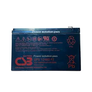 Battery Original CSB UPS 12460 F2 12V 460W / Pcs / 9.6V / 5 Min CSB UPS12460 F2 12V 460W/PCS/9,6V/5MIN 9Ah - 9.5Ah - 9,5Ah