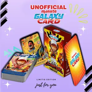 HOMEMADE KARTU/KAD PEK CHAMPION RISE BOBOIBOY MONSTA GALAXY CARD (MGC) PREMIUM 25 SHEET