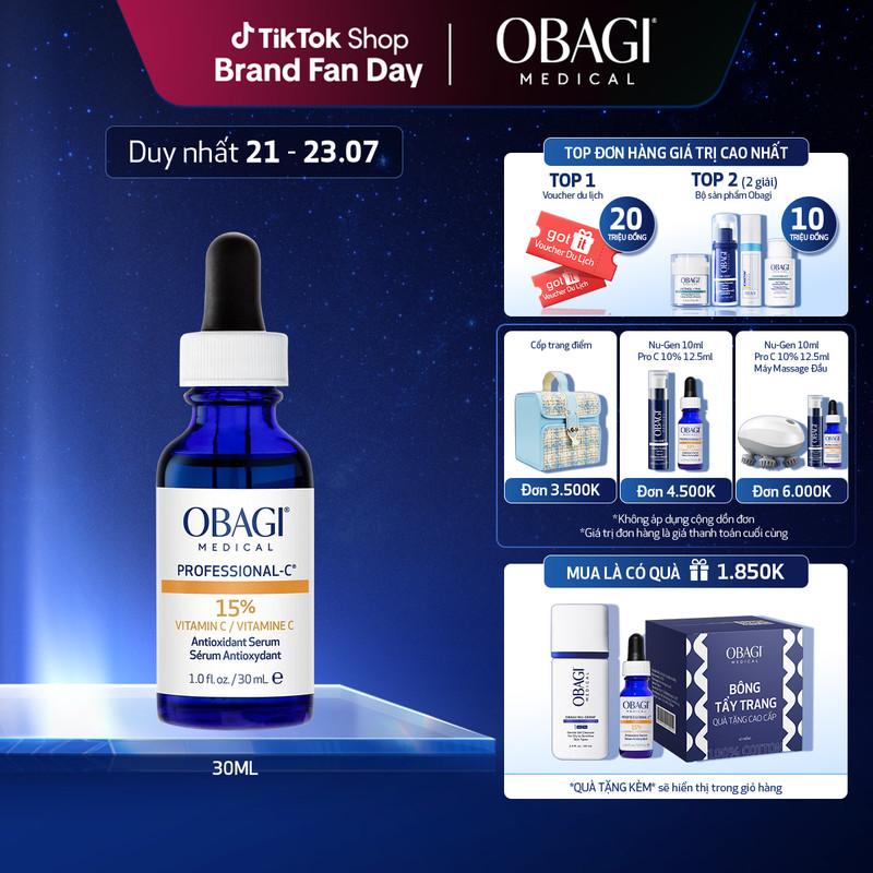 Serum Dưỡng Sáng & Đều Màu Da Vitamin C Obagi Professional-C 15% 30ml