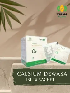 Calsium Dewasa Tiens – Suplemen Kalsium Organik untuk Tulang & Sendi, Nutrisi Kesehatan Dewasa, Bantu Jaga Stamina & Imunitas Tubuh