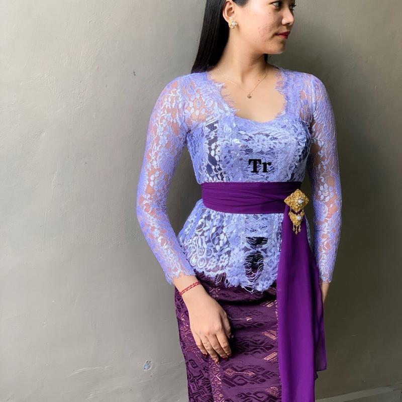 Kebaya Jadi Metalik Sparkle 0